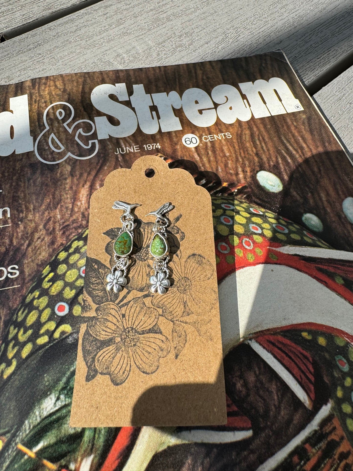 Sonoran Hummingbird Earrings